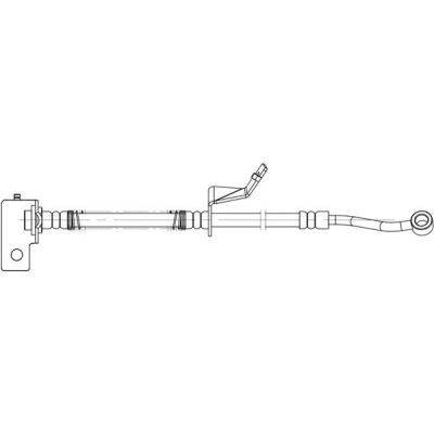 Bild av QUICK BRAKE 58.876X Flexible De Frein 440 M10x1 HYUNDAI: i20 I 3/5 portes