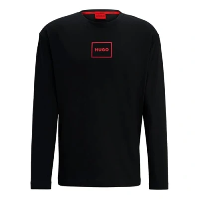 Bild av HUGO LAZE Longsleeve Pyjamasöverdel, Storlek: Large, Black