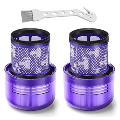 Bild av Tvättbart ersättningsfilter för Dyson V6 V7 V8 V10 V11 serien dammsugare (purple SV14)