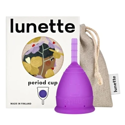 Bild av Lunette Menstruationskopp Modell 1 för Lätt Blödning (EN Version), violett