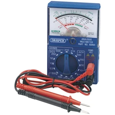 Bild av Draper analog fickmultimeter