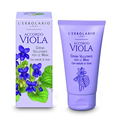 Bild av L&#039;Erbolario Accordo Viola parfymerad handkräm för en sammetslen hud, 1 pack (1 x 75 ml)