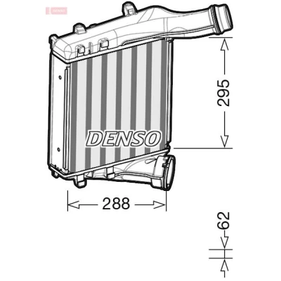 Bild av Laddluftkylare DENSO DIT28019
