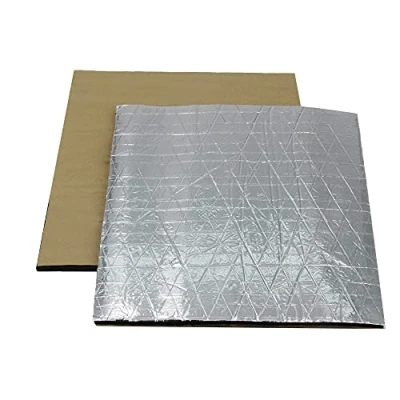 Bild av Zeberoxyz 2 st 3D skrivarplattform uppvärmd sängisolering lätt skumfolie 22 x 1 cm värmeisolering självhäftande matta klistermärke värmeplatta termisk dyna för Ender3 pro, Ender 3 (220 220 10 mm)