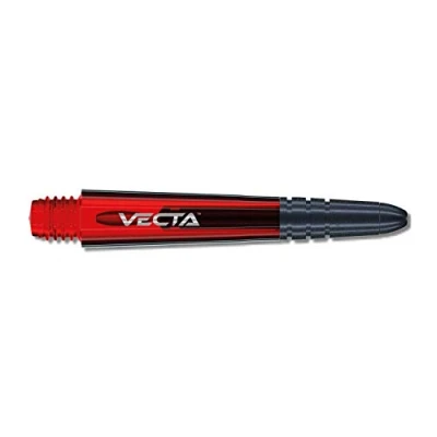Bild av WINMAU Vecta röd medium polykarbonat dartstjälkar 1 set per förpackning (totalt 3 skaft)