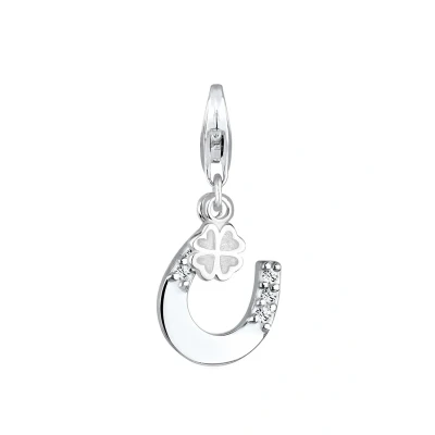 Bild av Elli Glass Crystal Berlocker silvercoloured, Storlek: One Size, Silver coloured