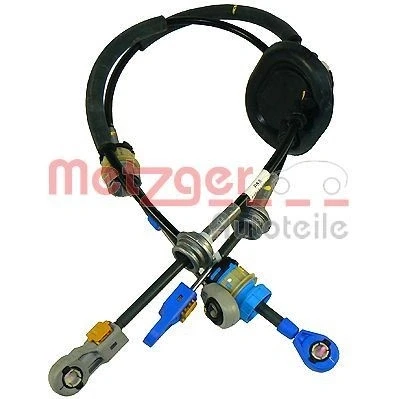 Bild av METZGER 3150006 Tirette à câble, boîte de vitesse manuelle Double câble commande référence OE PEUGEOT: 308 I 3/5 portes, SW, CC