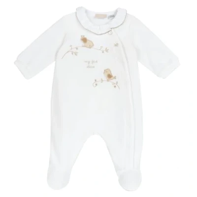 Bild av Chicco Front AND LEG Opening Nattdräkt för barn, Storlek: 68, White