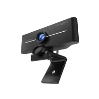 Bild av Creative USB Live! 4K UHD Sync kamera med motdagskompensation, upp till 40 FPS, 95 vidvinkelobjektiv, sekretessobjektiv, inbyggda mikrofoner, plug and play för PC och Mac