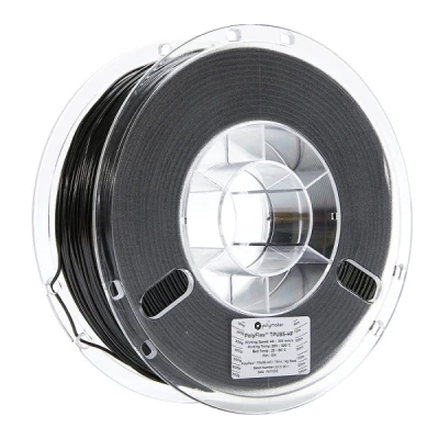 Bild av Polymaker PD03001 TPU95 HF 3D skrivare filament TPU, Flexibelt flexibel, UV beständig, Highspeed 1.75 mm 1000 g Svart PolyFlex™ 1 st