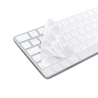Bild av kwmobile Silikon tangentbordsskydd för Apple Magic Keyboard QWERTZ transparent