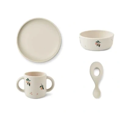Bild av LIEWOOD Vivi Mönstrat Matset, Peach/Sea Shell