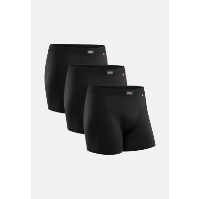 Bild av Danish Endurance 3 PACK Classic Boxershorts, Storlek: Small, Black
