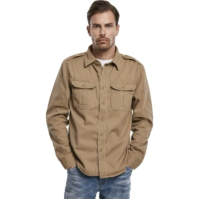 Bild av Brandit Vintage Skjorta Camel, Storlek: XXL, Camel