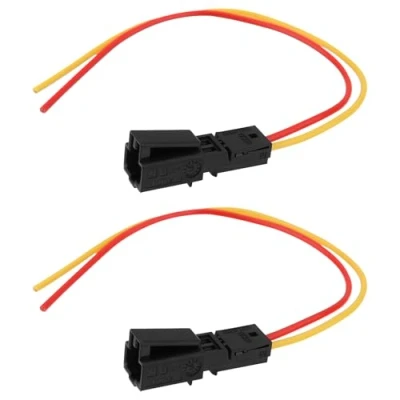 Bild av OTOTEC 2 st bil diskanthögtalartråd 4E0972575 reservdel stifts högtalarkabeladapter 4B0971832 kompatibel med Audi A1/A3/A4/A5/A6/A7/A8/Q2/Q3/Q5/TT