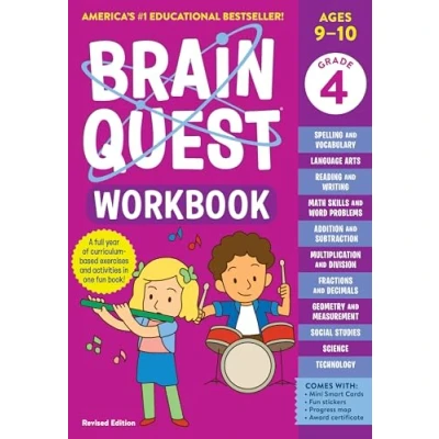 Bild av Brain Quest Workbook: 4th Grade Revised Edition: 4