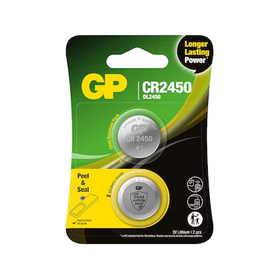 Bild av GP battery 2 x CR2450 Li
