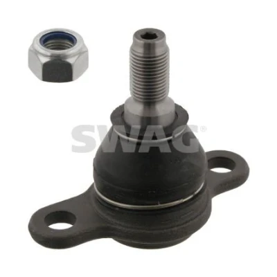 Bild av SWAG 99 91 8740 Rotule de suspension Essieu avant gauche, inférieur, droit avec écrou autobloquant 20,4 pour bras oscillant transversal