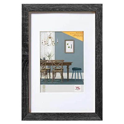 Bild av walther design EFX460D Fiorito Träram Konstglas, 40x60 cm, mörkgrå