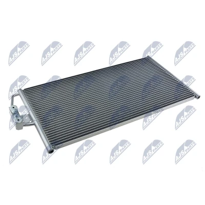 Bild av NTY CCS BM 018 Condenseur De Clim sans déshydrateur Aluminium BMW: 5 Berline, 7, Touring