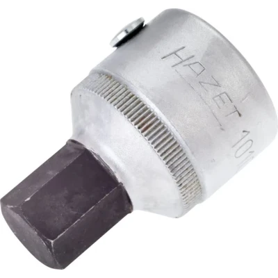 Bild av HAZET 1010 17 Clé à douille DIN7422 Acier chrome vanadium héxagonal intérieur moleté