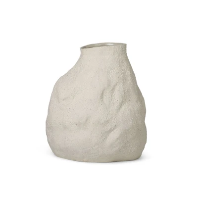 Bild av Ferm Living Vulca Vase Vas Off White Large W30 x H45 D27 cm