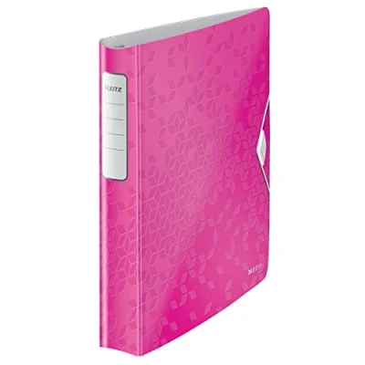 Bild av Leitz Active WOW SoftClick Ringpärm för A4 kapacitet: 280 ark rosa metallic