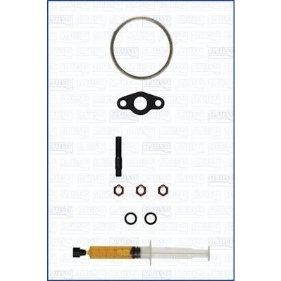 Bild av AJUSA JTC11847 Monteringsats, Turbo with studs, syringe oil med packningar