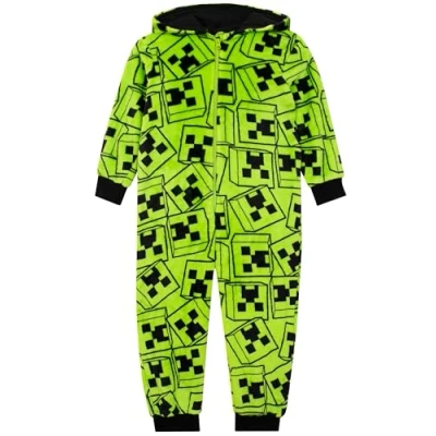 Bild av Minecraft Pojkar Onesie Creeper Flerfärgad 164
