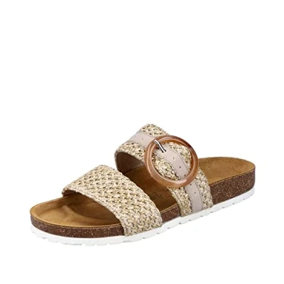 Bild av Rieker damsandaler V8091, Beige, 38 EU