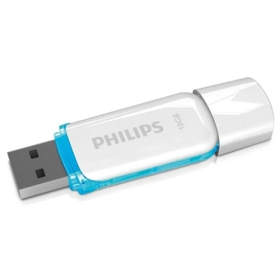 Bild av Philips Snow Edition 2.0 USB minne 16 GB för PC, bärbar dator, datalagring, läshastighet upp till 21 MB/s