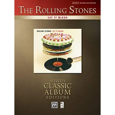 Bild av The rolling stones: let it bleed (tab) guitare: Gitarre Alfred&#039;s Classic Album Editions