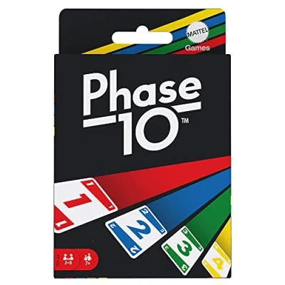 Bild av Mattel Games Phase 10 Kortspel, Flerfärgad, En Storlek