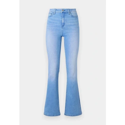 Bild av Onlblush Mid Flared DNM Tai198 Noos, Special ljus blå denim, (XS) W x 30L