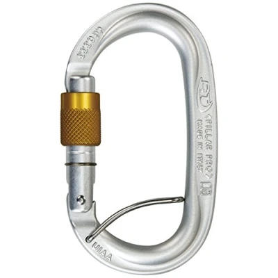 Bild av Climbing Technology 2C3960LZSFCTSTD Karbinhake, En Storlek, Silver, Gul