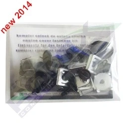 Bild av ROMIX 90225 Elements de fixation, cache moteur AUDI: A4 B5 Berline, Avant, VOLKSWAGEN: Passat GP Break