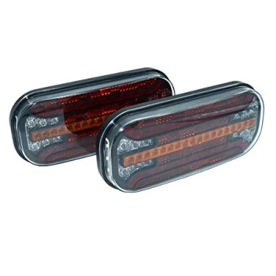Bild av Fristom LED bakljus FT 230, vänster och höger, 12 V/24 V, 5 polig bajonett, KZL RFS NSL, för bilsläp/lastbil