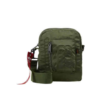 Bild av Alpha Industries CREW Carry BAG Axelremsväska, Storlek: One Size, Sage green
