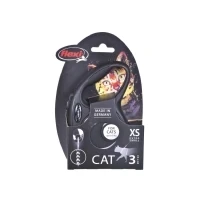 Bild av Flexi Koppel New Classic XS 3M Lina Svart Max 8 kg