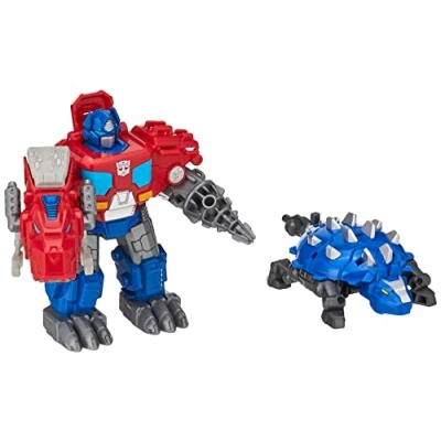 Bild av Transformers Dinobot Adventures Rescue Bots F3110 Figurine + dinobots Optimus Prime 13cm