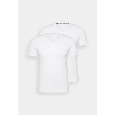 Bild av Dim T shirt (set med 2) herr, Vitt och blått, L