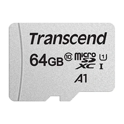 Bild av Transcend TS64GUSD300S 64GB microSDXC I, C10, U1, A1 microSD 95/25 MB/s