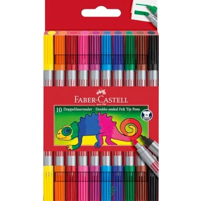 Bild av Faber Castell 151110 Färgpennor, 10 stycken, Flerfärgad
