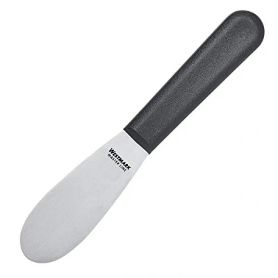 Bild av Westmark Smörkniv för proffs, Bladets mått: 3,3 x 8,5 cm, Längd: 18,5 Rostfritt stål/plast, Master Line, Svart/silver, 13572270