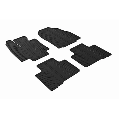 Bild av VAICO V70 0792 Ensemble de tapis sol Caoutchouc avant et arrière