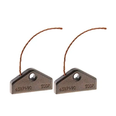 Bild av Par av torktumlare kolmotorborstar 30 x 16 4 mm kompatibla med Miele 5153702 4490382 6597490 5007 kopparinnehåller