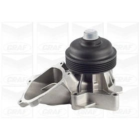 Bild av GRAF PA1054 Pompe à eau avec joint d&#039;étanchéite mécanique Fonte 95 pour système dentrainement courroie trapézoïdale nervures BMW: 5 Berline, 7