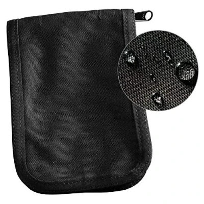 Bild av Rite in the Rain Allväder Cordura® tyg bärbar dator, 10,2 x 15,2 cm ljusbrun skydd (nr. C946) Anteckningsfodral svart