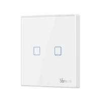 Bild av Sonoff Smart Wireless Wall Switch T2EU2C RF 433MHz (2 channel)