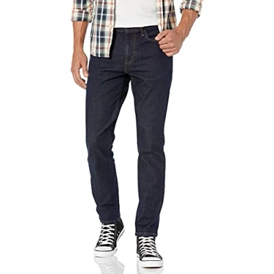 Bild av Amazon Essentials herr Comfort Stretch Slim Fit Jean (tidigare Goodthreads), mörkblå, 30 W x 32 L